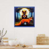Spirit Animal Fox 3 Poster (Küche)