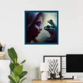 Spirit Animal Frosch 2 Poster (Heimbüro)