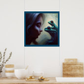Spirit Animal Frosch 2 Poster (Küche)