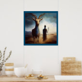 Spirit Animal Gazelle 2 Poster (Küche)