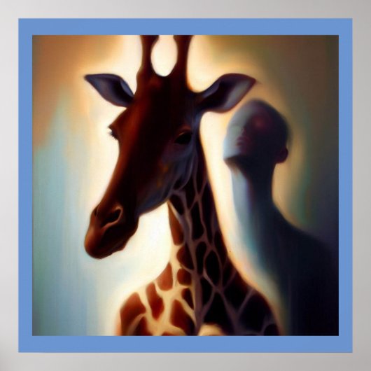 Spirit Animal Giraffe 1 Poster (Vorne)