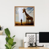 Spirit Animal Giraffe 2 Poster (Heimbüro)