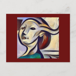 Spirit Animal Goat 3 Postkarte