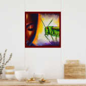 Spirit Animal Grasshopper 2 Poster (Küche)