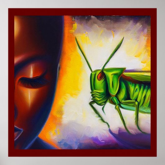 Spirit Animal Grasshopper 2 Poster (Vorne)