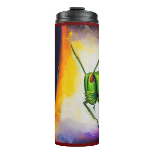 Spirit Animal Grasshopper 2 Thermosbecher