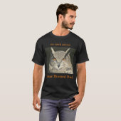 Spirit Animal Great Horned Owl T-Shirt (Vorne ganz)