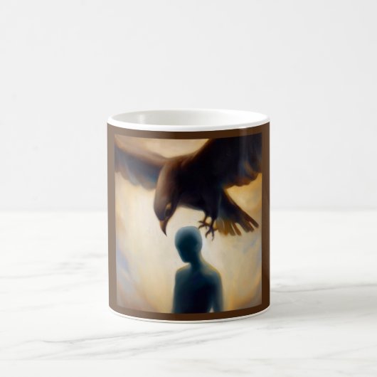 Spirit Animal Hawk 2 Kaffeetasse (Mittel)