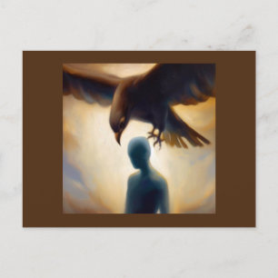 Spirit Animal Hawk 2 Postkarte