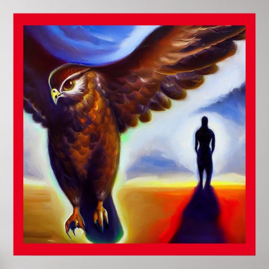 Spirit Animal Hawk 3 Poster (Vorne)