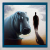 Spirit Animal Hippopotamus 3 Poster (Vorne)