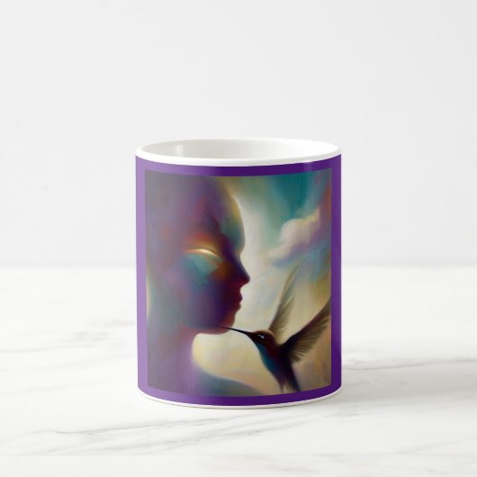 Spirit Animal Hummingbird 1 Kaffeetasse (Mittel)