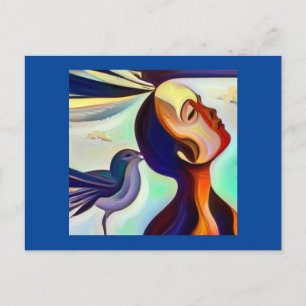 Spirit Animal Hummingbird 2 Postkarte