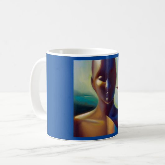 Spirit Animal Hummingbird 3 Kaffeetasse (Vorderseite Links)