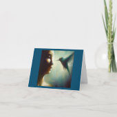 Spirit Animal Hummingbird 4 Karte (Vorderseite)