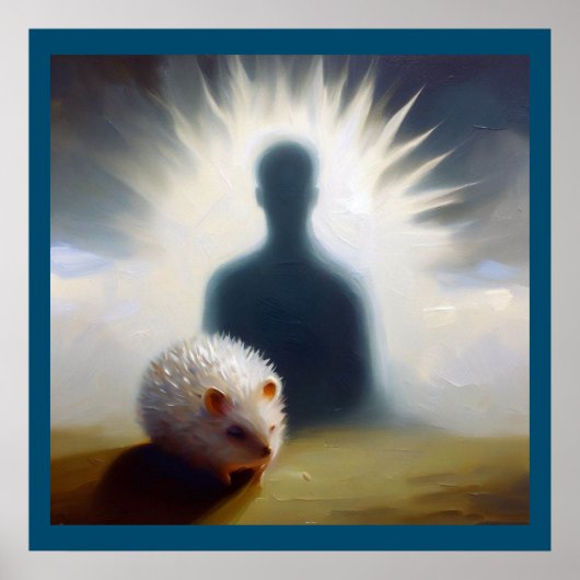 Spirit Animal Igel 3 Poster (Vorne)