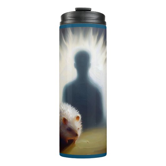 Spirit Animal Igel 3 Thermosbecher (Vorderseite)