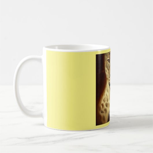 Spirit Animal Jaguar 1 Kaffeetasse (Links)