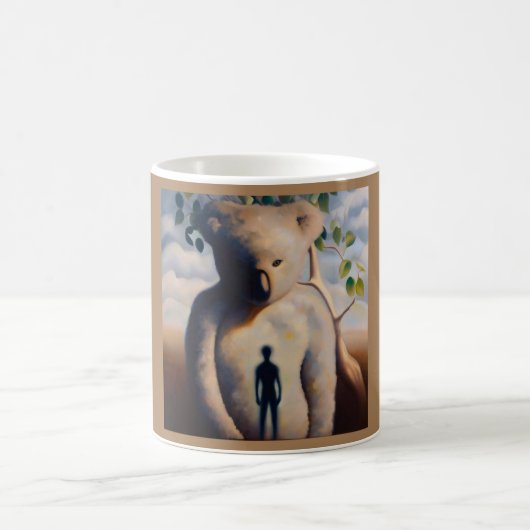 Spirit Animal Koala 2 Kaffeetasse (Mittel)