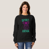 Spirit Animal Koala Lover Pink Animals Comfort Cut Sweatshirt (Vorne ganz)