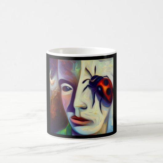 Spirit Animal Ladybug 3 Kaffeetasse (Mittel)