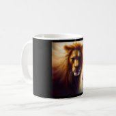 Spirit Animal Lion 1 Kaffeetasse (Vorderseite Links)