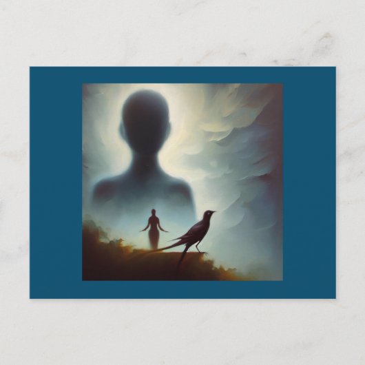 Spirit Animal Mockingbird 1 Postkarte (Vorderseite)