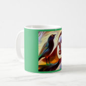 Spirit Animal Mockingbird 3 Kaffeetasse (Vorderseite Links)