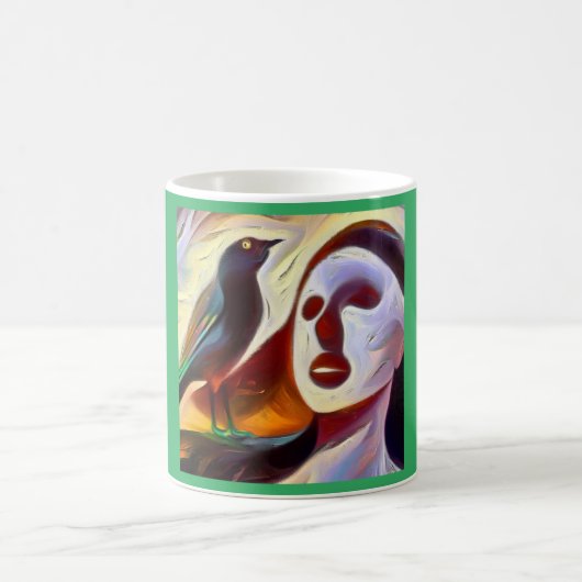 Spirit Animal Mockingbird 3 Kaffeetasse (Mittel)
