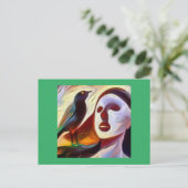 Spirit Animal Mockingbird 3 Postkarte (Stehend Vorderseite)