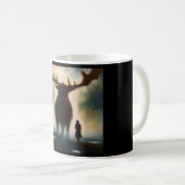 Spirit Animal Moose 2 Kaffeetasse (VorderseiteRechts)