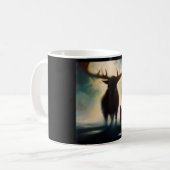 Spirit Animal Moose 2 Kaffeetasse (Vorderseite Links)