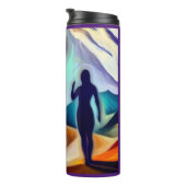 Spirit Animal Mountain Lion (1) Thermosbecher (Nach rechts gedreht)