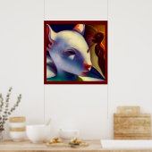 Spirit Animal Mouse 1 Poster (Küche)