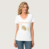 Spirit Animal Mouse T-Shirt (Vorderseite Vollansicht)