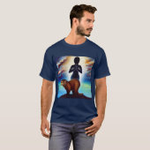 Spirit Animal Otter 3 T-Shirt (Vorne ganz)