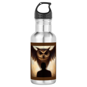 Spirit Animal Owl 2 Edelstahlflasche