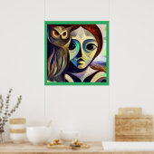 Spirit Animal Owl 3 Poster (Küche)