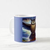 Spirit Animal Owl 4 Kaffeetasse (Vorderseite Links)