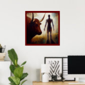 Spirit Animal Ox 1 Poster (Heimbüro)