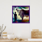 Spirit Animal Ox 3 Poster (Küche)