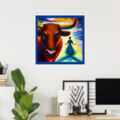 Spirit Animal Ox 4 Poster (Heimbüro)