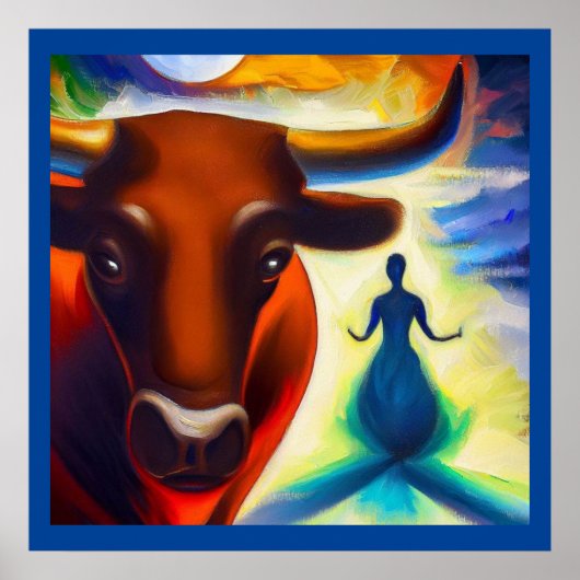 Spirit Animal Ox 4 Poster (Vorne)