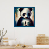 Spirit Animal Panda 1 Poster (Küche)