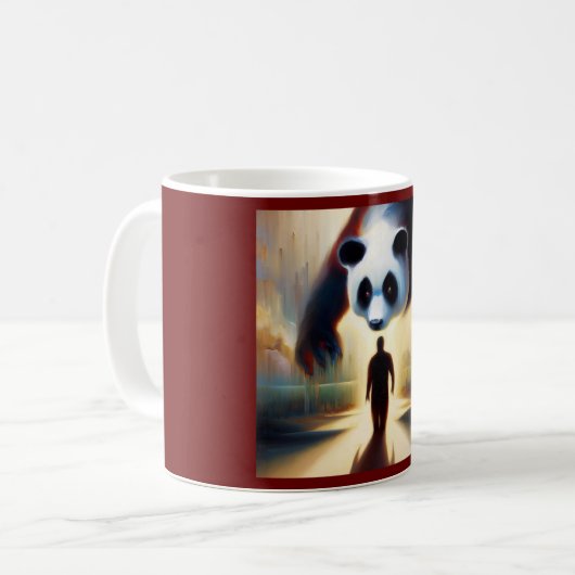 Spirit Animal Panda 2 Kaffeetasse (Vorderseite Links)