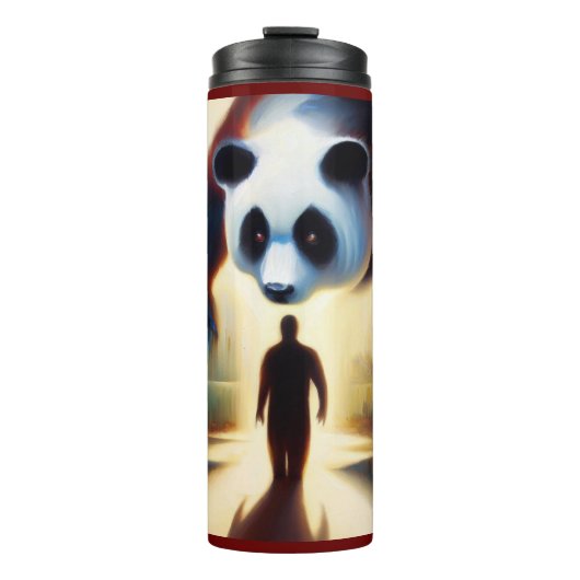 Spirit Animal Panda 2 Thermosbecher (Vorderseite)
