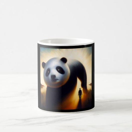 Spirit Animal Panda 3 Kaffeetasse (Mittel)