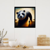 Spirit Animal Panda 3 Poster (Küche)