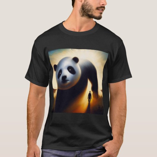 Spirit Animal Panda 3 T-Shirt (Vorderseite)