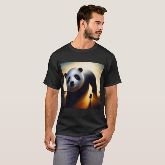 Spirit Animal Panda 3 T-Shirt (Vorne ganz)